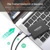Дата кабель USB-C to USB-C 1.5m US316 100W Space Gray Ugreen (UGR-70428) изображение 5