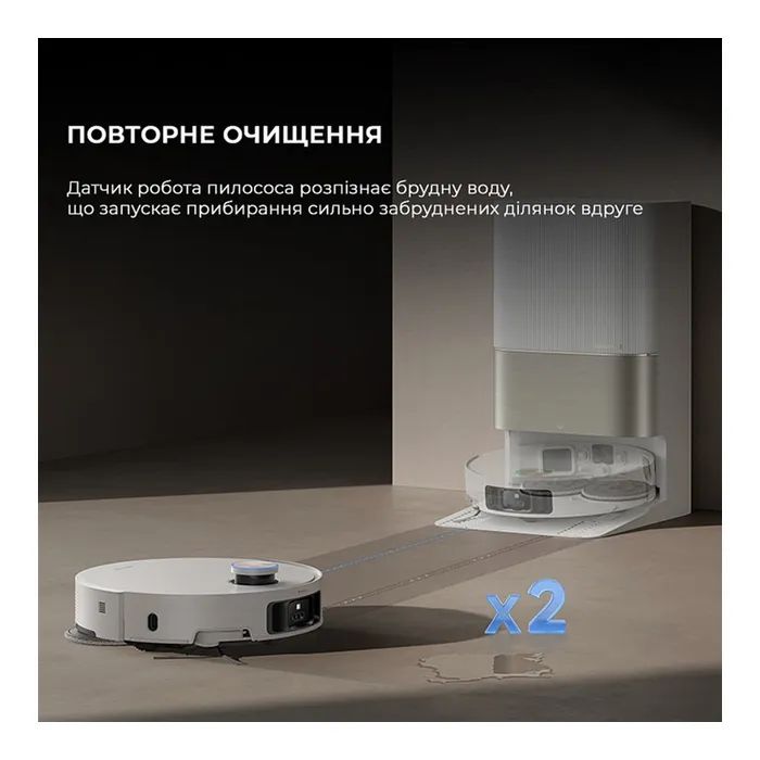 Пылесос Dreame X50 Ultra Complete White (RLX85CE-4-WH) изображение 12