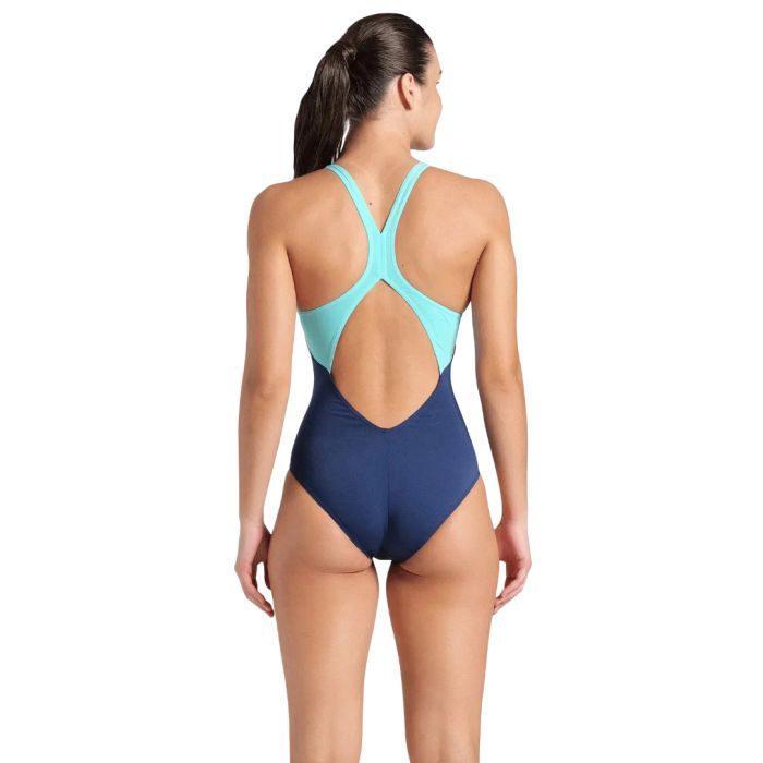 Купальник Arena Dreamhline Swimsuit V Back 008328-780 синій, бірюзовий 36 (3468337419013) зображення 2