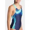 Купальник Arena Dreamhline Swimsuit V Back 008328-780 синій, бірюзовий 36 (3468337419013) зображення 4