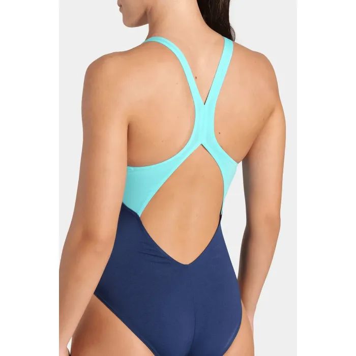 Купальник Arena Dreamhline Swimsuit V Back 008328-780 синій, бірюзовий 36 (3468337419013) зображення 5