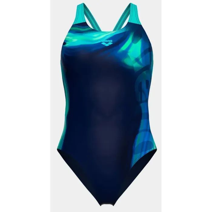Купальник Arena Dreamhline Swimsuit V Back 008328-780 синій, бірюзовий 36 (3468337419013) зображення 6