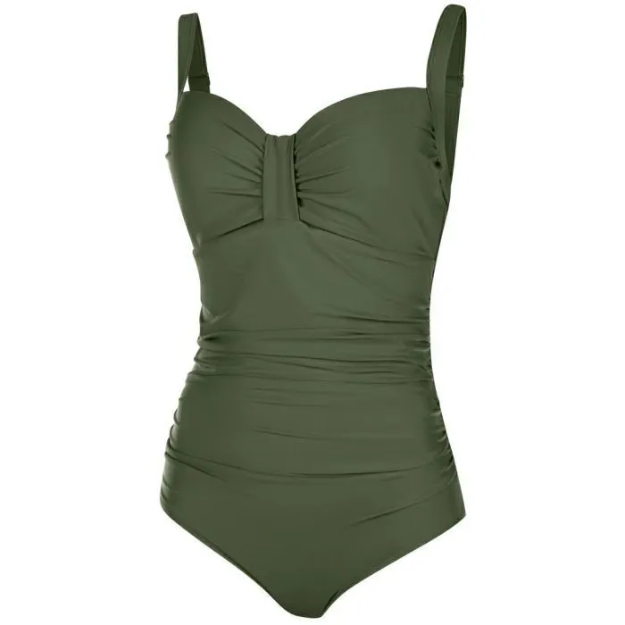 Купальник Aqua Speed Olivia 200-07 темно-зелений 50 (5905718601172)