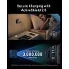 Зарядное устройство Anker GaNPrime 100W 2xUSB-C PD + 1xUSB-A Foldable Silver (A2688341) изображение 4