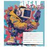 Тетрадь Школярик Break the rules 18 листов линия (018-3492L) изображение 3