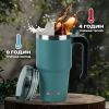 Термокружка Kite з ручкою 600 мл зелена (K24-1207-3) изображение 9
