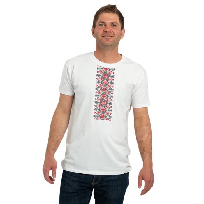 Футболка Sol's Regent Вишиванка вертикально чорний XL (11380309/313XL)