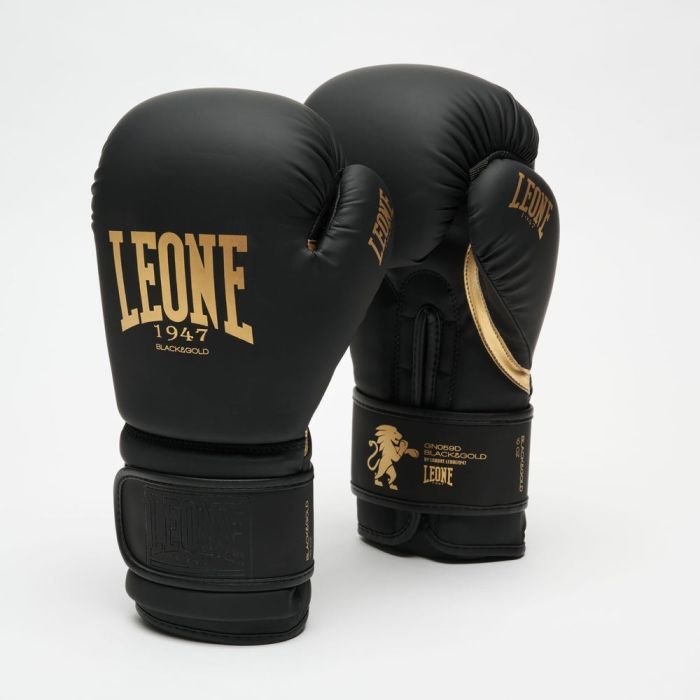 Боксерські рукавички Leone GN059W White/Gold 16 унцій (GN059W_White_16oz) зображення 2