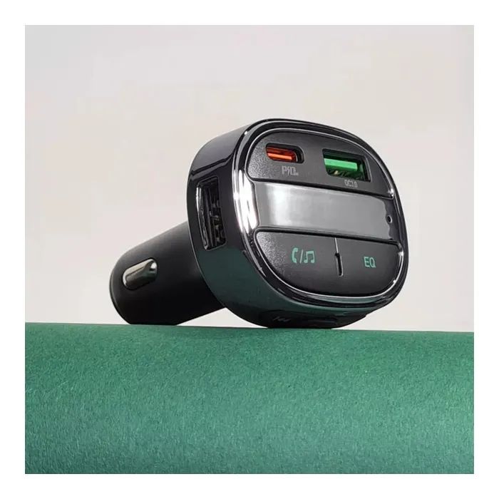 FM модулятор HOCO E70, Black, Box изображение 6