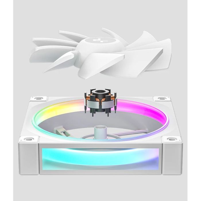 Система рідинного охолодження Deepcool LQ240 White (R-LQ240-WHDSMC-G-1) зображення 10