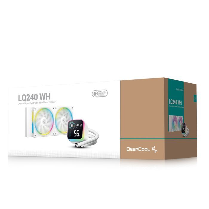 Система рідинного охолодження Deepcool LQ240 White (R-LQ240-WHDSMC-G-1) зображення 6