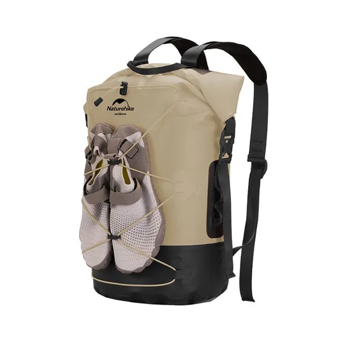 Рюкзак туристичний Naturehike NH21FSB04, 40л, жовтий (6927595788257)