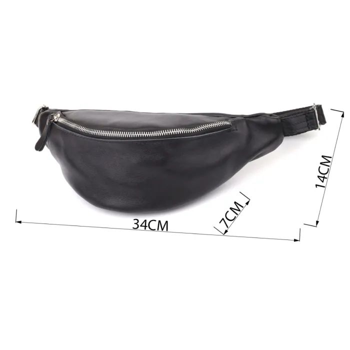 Сумка Shvigel Кожаная Черная (23143) изображение 3