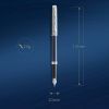 Ручка пір'яна Waterman HEMISPHERE LEssence du Bleu PT  FP F (12 088) зображення 6