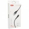 Дата кабель USB 2.0 AM to Lightning 1.0m 2A zinc alloy black XO (NB138-L-1-BK) изображение 2