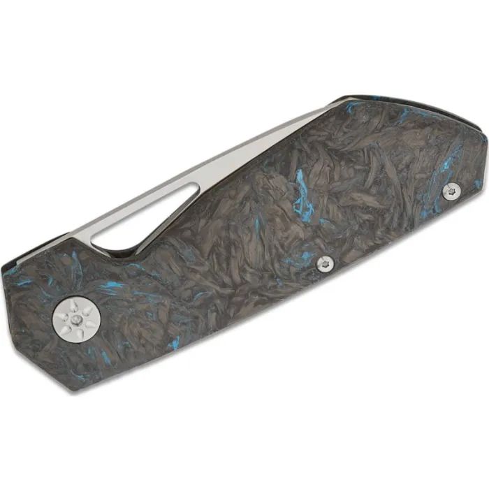 Ніж Maserin W2, M390, fat carbon, чорний (371/N) зображення 3