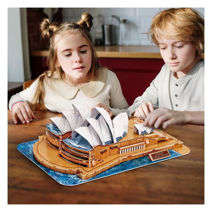 Пазл Cubic Fun трехмерный National Geographic Сидней (DS1088h) изображение 3