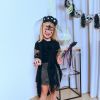 Детский обруч для волос YES! Fun Хелловін Чорна вдова з фатою (974508) изображение 4