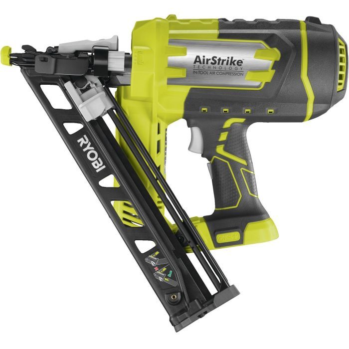 Цвяхозабивач Ryobi ONE+ R15GN18-0 18V, цвяхи 24-64мм, 3.1кг (без АКБ та ЗП) (5133005297) > ціни в Києві та Україні Цвяхозабивач Ryobi ONE+ R15GN18-0 18V, цвяхи 24-64мм, 3.1кг (без АКБ та ЗП) (5133005297)