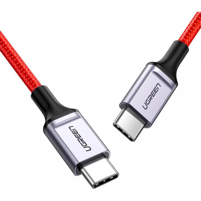Дата кабель USB 2.0 AM to USB-C 1.0m US294 red Ugreen (60186) зображення 2