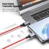 Дата кабель USB 2.0 AM to USB-C 1.0m US294 red Ugreen (60186) зображення 3