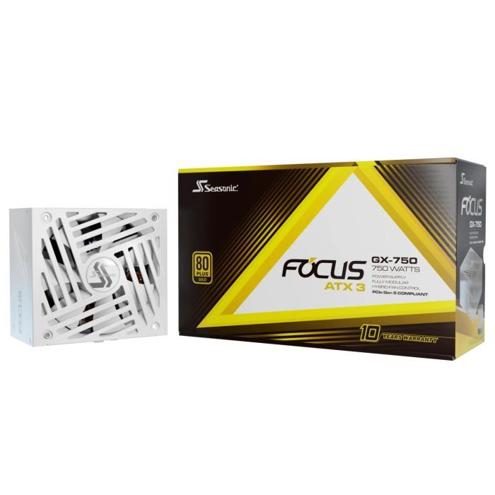 Блок живлення Seasonic 750W FOCUSGX-750-ATX31-WHT (FOCUS-GX-750-ATX31-WHITE)