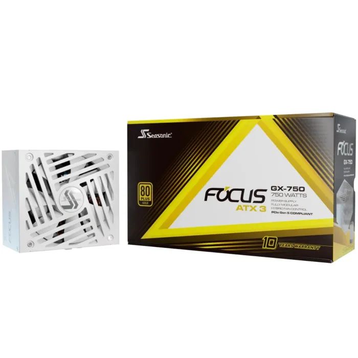 Блок живлення Seasonic 750W FOCUSGX-750-ATX31-WHT (FOCUS-GX-750-ATX31-WHITE) зображення 5