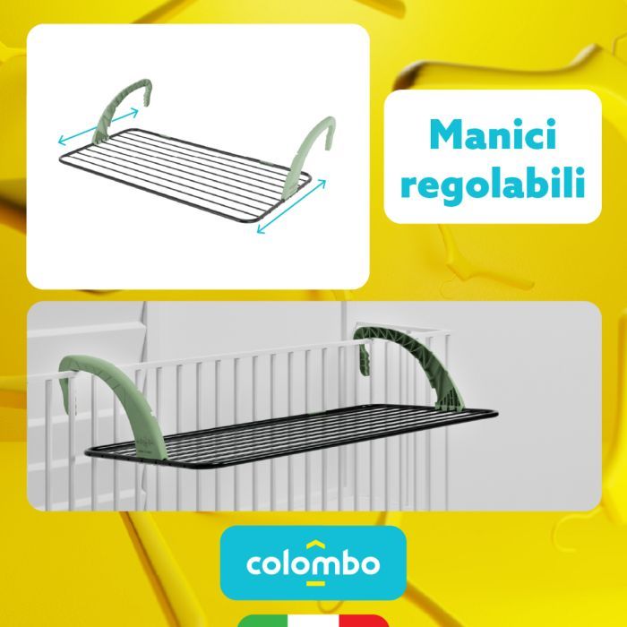 Сушилка для белья Colombo Balcony Bold (ST288) (931867) изображение 5 Сушилка для белья Colombo Balcony Bold (ST288) (931867) изображение 5