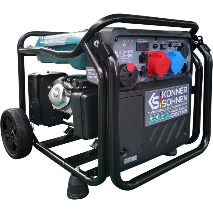 Генератор Konner&Sohnen інверторний KS 8100iE 1/3 ATSR, 230/400В, 8/8.5kW, АВР(ATS) електростартер (KS8100IE1/3ATSR) зображення 2