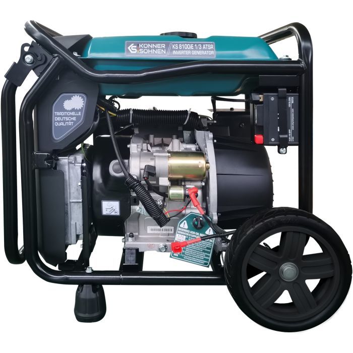 Генератор Konner&Sohnen інверторний KS 8100iE 1/3 ATSR, 230/400В, 8/8.5kW, АВР(ATS) електростартер (KS8100IE1/3ATSR) зображення 3