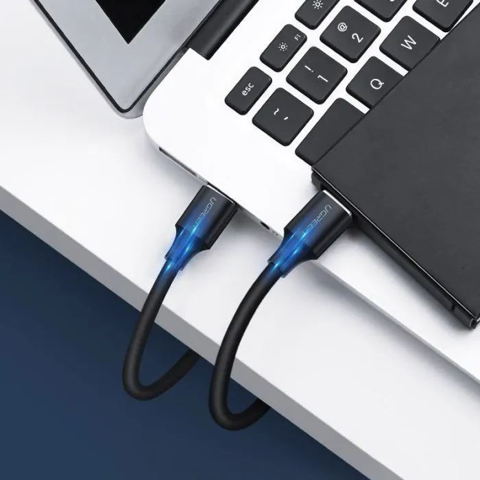 Дата кабель USB 2.0 AM/AM 1.0m black Ugreen (10309) зображення 7