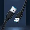 Дата кабель USB 2.0 AM/AM 1.0m black Ugreen (10309) зображення 9