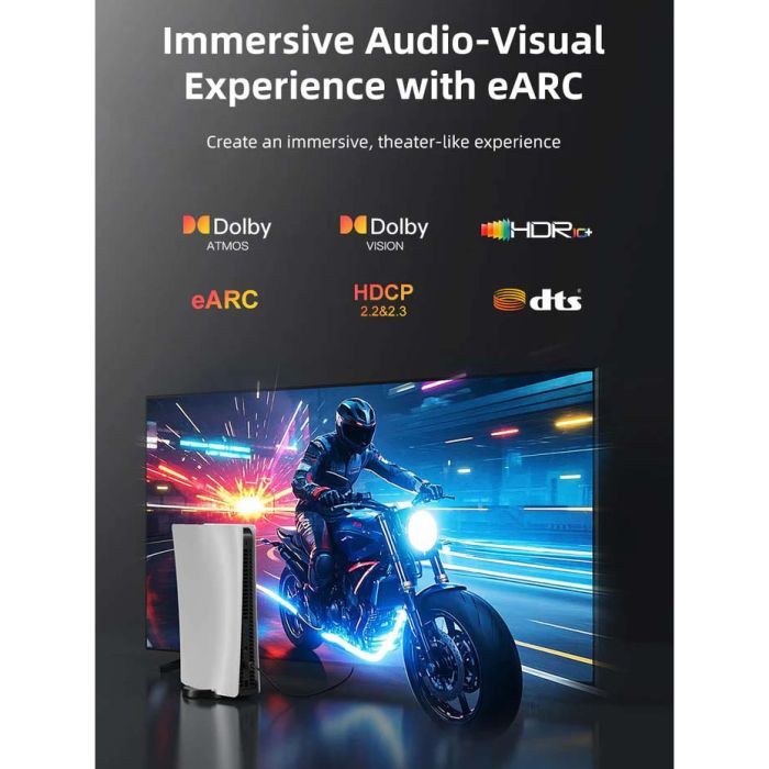 Кабель мультимедійний HDMI M to HDMI M 2.0m V2.1 8K60Hz Cabletime (CA915910) зображення 6