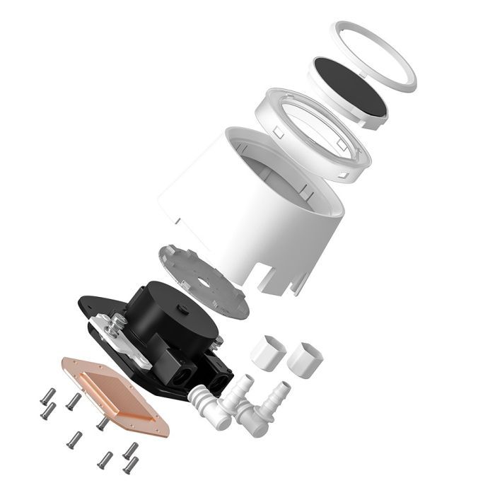 Система рідинного охолодження ID-Cooling FX360 TD WHITE зображення 11