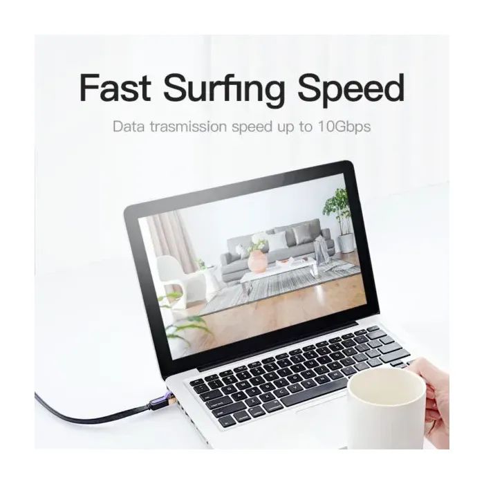 Патч-корд 3м, FTP cat 7 RJ-45 black Vention (ICABI) изображение 10