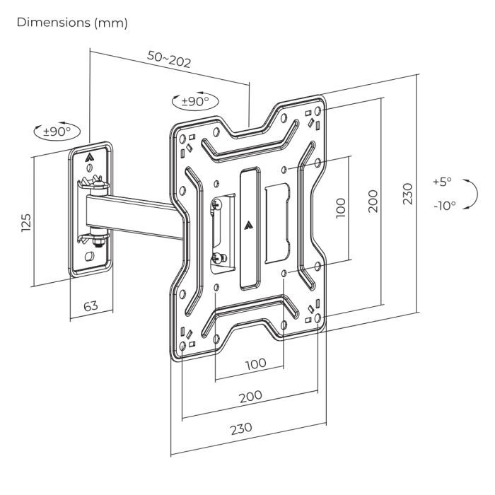 Кронштейн ITech LCD222 изображение 12
