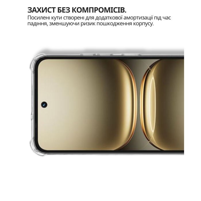 Чохол до мобільного телефона BeCover Anti-Shock Tecno Spark 40C 4G (KM4k) Clear (714706) зображення 4