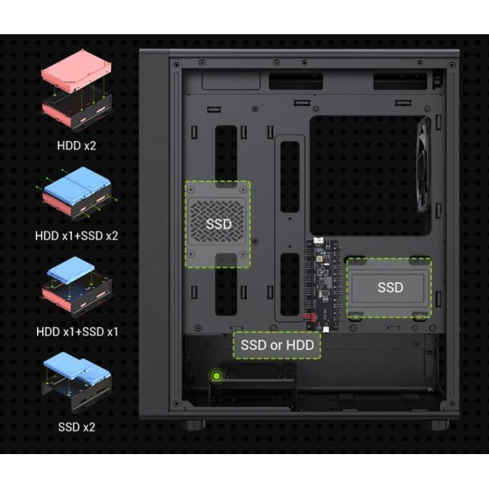 Корпус для ПК Gamemax AERIS 330 MB зображення 11