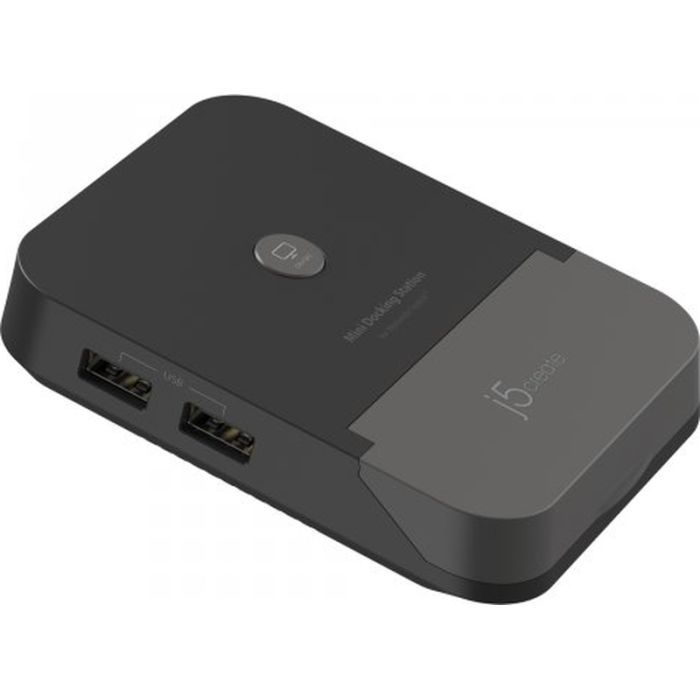 Порт-реплікатор J5create Dock-Station Nintendo Switch (HDMI/PD/USB-A/USB-C/LAN) (JCD620-N) зображення 2