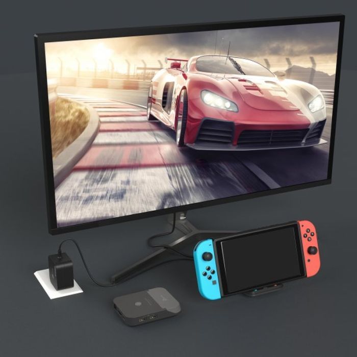 Порт-реплікатор J5create Dock-Station Nintendo Switch (HDMI/PD/USB-A/USB-C/LAN) (JCD620-N) зображення 5