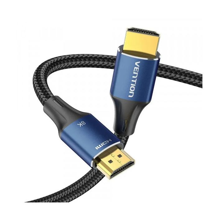 Кабель мультимедійний HDMI M to HDMI M 1.5m V2.1 8K 60Hz blue Vention (ALGLG) зображення 2
