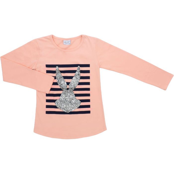 Кофта дитяча Breeze із зайчиком (9710-128G-peach)