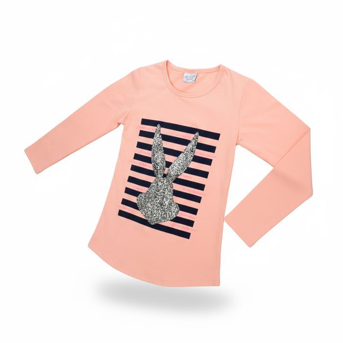 Кофта дитяча Breeze із зайчиком (9710-128G-peach) зображення 4