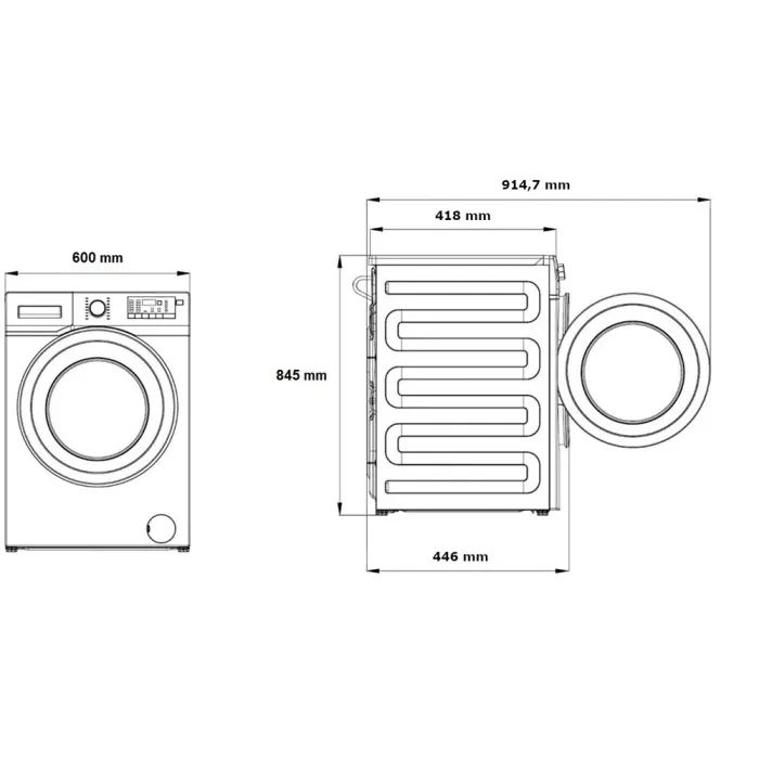 Стиральная машина Beko BM1WFSU36233WB изображение 7