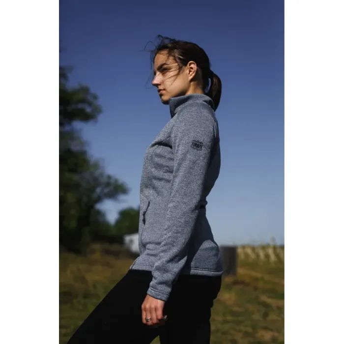 Кофта Turbat Porto 2 Ukrainer Wmn grey melange - S - сірий (012.004.3285) изображение 12