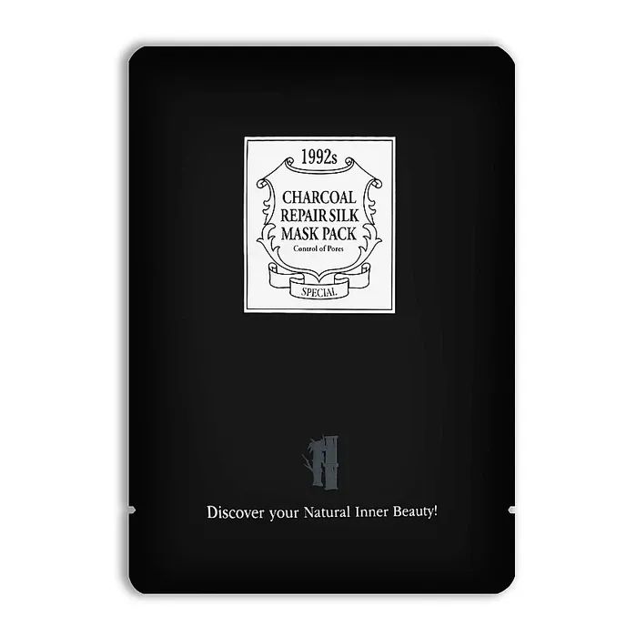 Маска для лица Chamos Charcoal Repair Silk Mask Pack 23 мл (8809071360400)