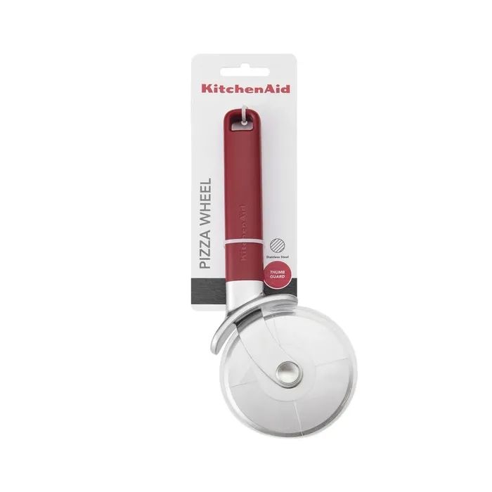 Нож для пиццы KitchenAid Classic 24,5 см червоний (KHA113OHEREG) изображение 3