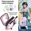 Самокат iSporter Travel 2в1 з валізою рожевий (K3_Pink) зображення 2