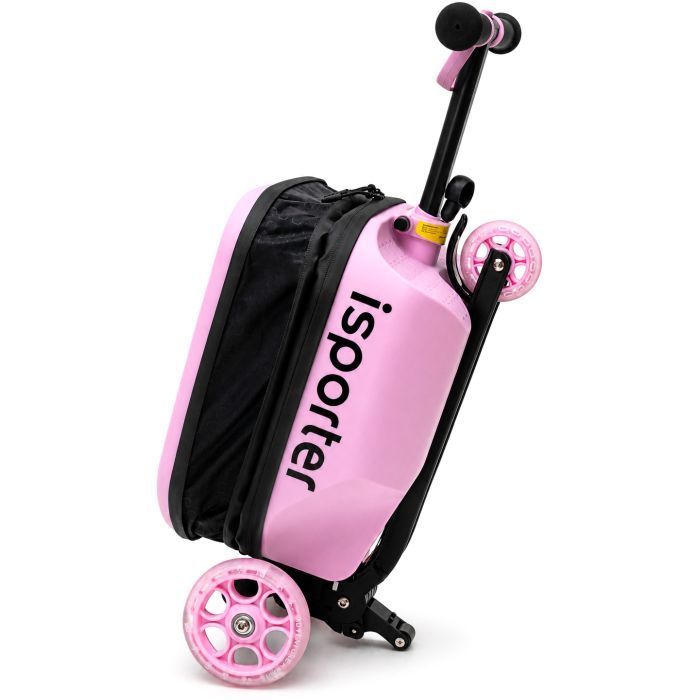 Самокат iSporter Travel 2в1 з валізою м'ятний (K3_Mint) зображення 8