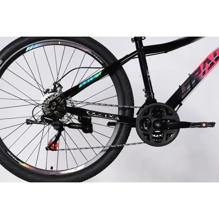 Велосипед Space 27.5" AURORA DD FR рама-15" ST 2026 біло-рожевий (OPS-SP-27.5-092) изображение 5